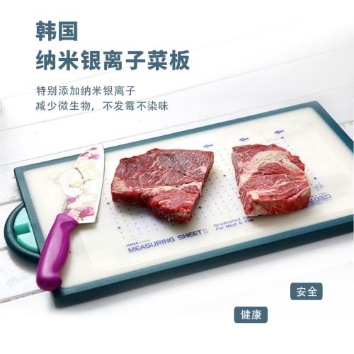 韓國HANALIVING納米銀抗菌防霉菜板羅密歐兔子方形圓形切菜板砧板