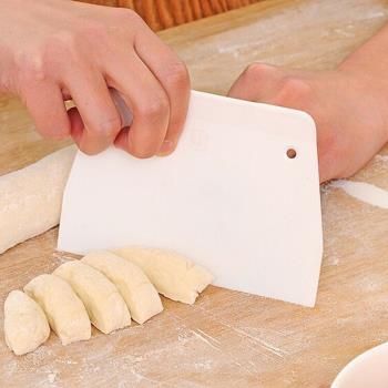 烘焙工具塑料刮板切面團蛋糕奶油刮刀硬質切刀切面刀和面板小號