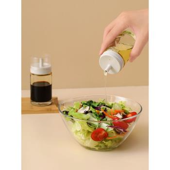 日式可控量防漏油壺家用玻璃醬油瓶醋瓶裝油瓶廚房用品食用香油瓶