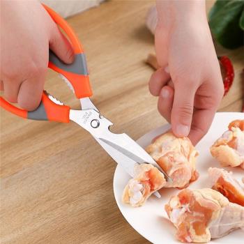 多功能廚房剪刀殺魚刀剔骨魚柔分解剪刀割肉刀多用途剪刀