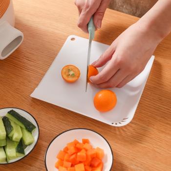 日式小菜板抗菌防霉防滑家用案板廚房加厚水果切菜板宿舍迷你砧板