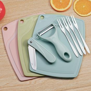 家用水果刀便折疊攜隨身小刀子多功能削皮刀切水果刀板宿舍用學生