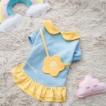 貓咪衣服可愛小狗狗公主裙幼貓小貓薄款春裝小型犬寵物狗春季衣服