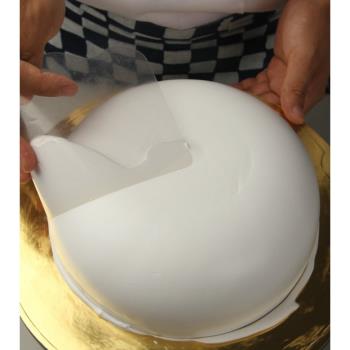 弧形拱形蛋糕抹面工具透明軟刮板 透明刮片 5片 特殊蛋糕抹面工具