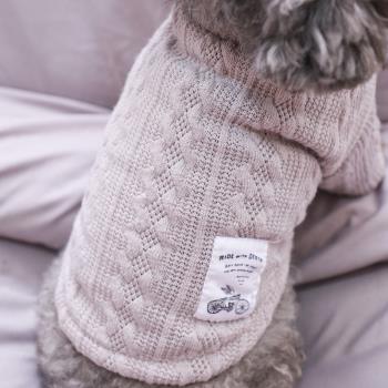 寵物衣服貓咪針織毛衣冬季保暖防掉毛幼貓狗狗兩腳衣泰迪比熊冬裝