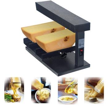 半圓車輪板燒奶酪電烤架烤加熱機器raclette芝士電燒烤爐架奶酪