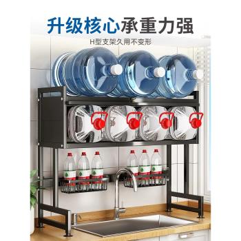 德國廚房水槽置物架瀝碗架水槽上家用多功能碗碟收納架新款瀝水架