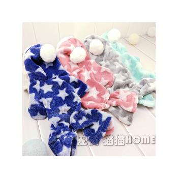 滿天星 狗狗衣服秋裝寵物服裝秋冬季泰迪四腳春裝珊瑚絨款小型犬