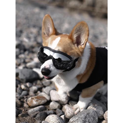 寵物眼鏡護目鏡柯基狗狗太陽鏡墨鏡防水防風防曬防紫外線中大型犬