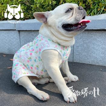 TT寵物衣服春秋ins日韓清新可愛貓咪狗狗法鬥居家睡衣