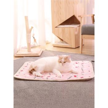 寵物貓咪用電熱毯恒溫小型狗狗專用加熱墊狗窩防水迷你貓窩取暖器