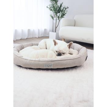 寵物貓窩中型犬狗窩可拆洗狗墊睡覺用狗床保暖墊子加厚狗狗