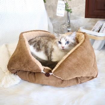 多功能睡墊貓窩 寵物保暖貓咪秋冬款毯子墊子通用貓貓熟睡地墊