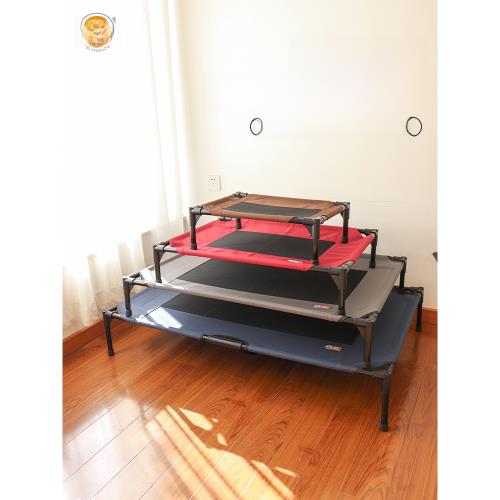 kh行軍床狗四季通用夏天狗屋室外狗窩可拆洗狗帳篷超級大貓窩寵物