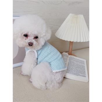 【特價清倉】寵物狗狗衣服小型犬小狗小體比熊泰迪博美秋季背心