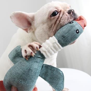 狗狗玩具泰迪金毛法斗博美大型中小型犬磨牙發聲玩具耐咬寵物用品
