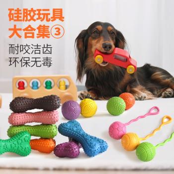 狗狗玩具球泰迪金毛拉布拉多磨牙耐咬貓咪幼犬寵物用品咬繩玩具