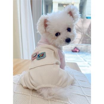 過年衣服防臟小型犬背帶褲狗狗