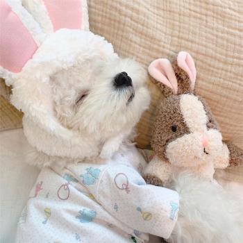 Fur寵物玩具兔子韓版Ins外貿發聲啃咬磨牙安睡陪伴可愛幼犬