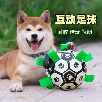 狗狗玩具球耐咬磨牙足球邊牧玩具寵物金毛柯基柴犬小狗小型大型犬