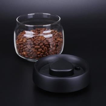 密封罐食品級玻璃收納罐咖啡粉豆罐抽瓶真空大口徑茶葉罐儲物罐