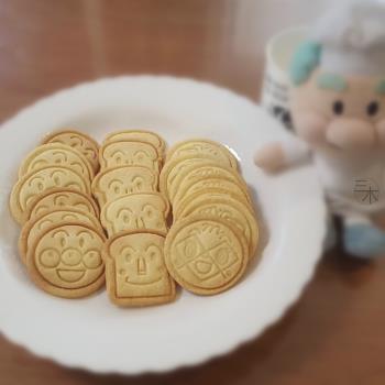 麵包超人3d立體日式翻糖餅幹模具