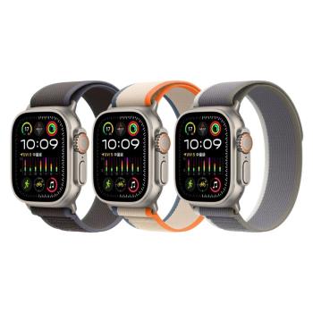 Apple Watch Ultra 2 (GPS + 行動網路) 49mm 鈦金屬錶殼/越野錶環 智慧手錶