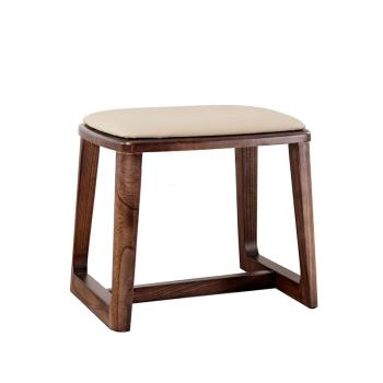 茶凳實木小凳子新中式簡約小板凳金秋檀木辦公休閑凳圓角凳硬座凳