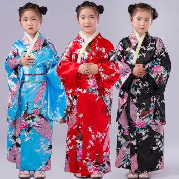 日本兒童和服振袖合唱演出古裝
