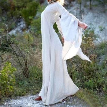 女巫歐式中世紀宮廷連衣裙cos服