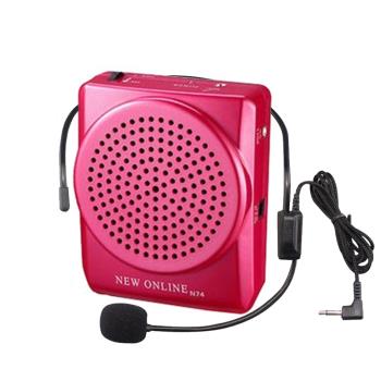 新在線 N74擴音器教師專用教學小蜜蜂老師用話筒耳麥有線導游喇叭