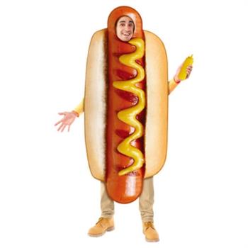 熱狗漢堡可樂扮演cos墨西哥聖誕節服裝hot dog成人舞臺表演出衣服