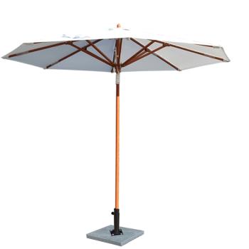 中柱傘遮陽傘戶外折疊庭院傘酒店沙灘咖啡廳Sunbrella擺攤太陽傘