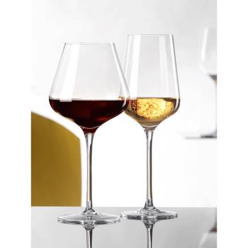 水晶紅酒杯 波爾多高腳杯 北歐歐式勃艮第杯子套裝家用酒杯子一對