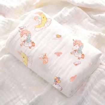 全棉時代嬰兒浴巾純棉紗布a類超軟新生兒童洗澡初生寶寶專用包單