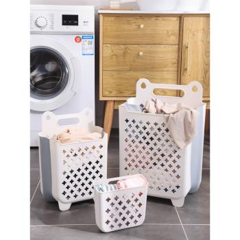 臟衣簍家用大容量壁掛可折疊洗衣籃浴室放臟衣服專用分類收納筐桶