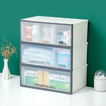 藥箱家庭裝家用大容量收納柜抽屜式多層藥柜盒醫藥箱藥物藥品藥盒