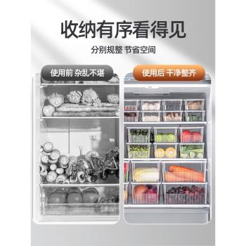 冰箱收納盒保鮮盒食品級廚房蔬菜水果雞蛋冷凍密封整理神器儲物盒