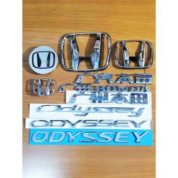 適用于本田新老款奧德賽車標志ODYSSEY后尾車貼輪轂蓋方向盤標貼