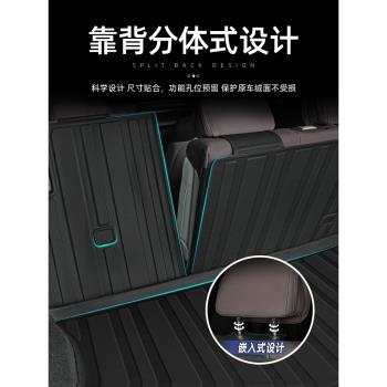 適用于23款鄭州日產帕拉丁專用后備箱墊TPE尾箱墊子汽車用品改裝