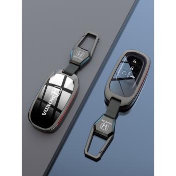 2024新款本田思域鑰匙套十一代crv高階型格xrv折疊繽智男汽車殼扣