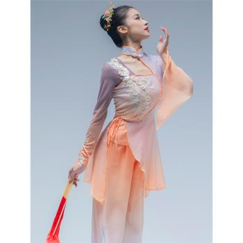 新款膠州秧歌藝考民間服裝古典舞