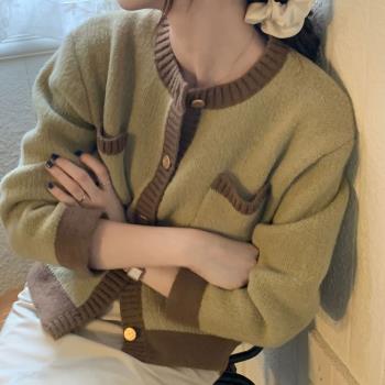外套女針織開衫韓系溫柔甜美毛衣