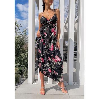 eBay時尚無袖波西米亞連衣裙吊帶