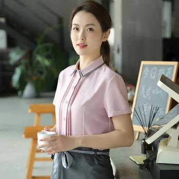 咖啡烘焙蛋糕餐飲店服務員工作服