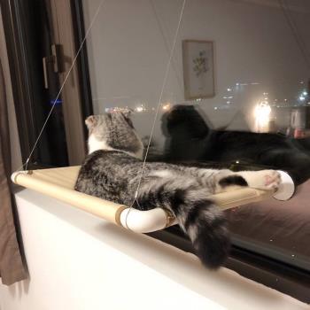 貓吊床掛窩吸盤式貓窩四季通用貓咪吊床窩窗臺秋千小寵物貓咪用品