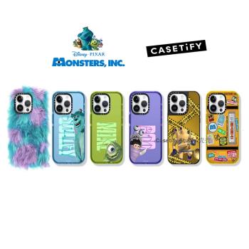 怪獸電力公司 Casetify Monsters LNC 毛怪大眼怪手機殼適用蘋果 iPhone15 Pro Max 三星 S23 Flip4