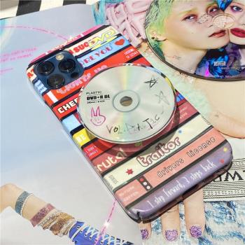 PLAST1C ONLINE“美式復古辣妹cd”原創藝術家小眾可愛菲林手機殼