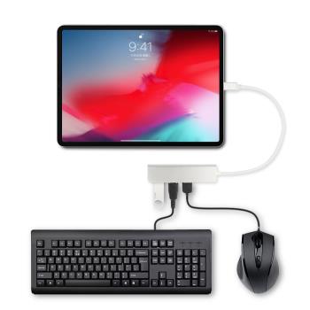 type-c擴充套件塢ipad pro 11轉換器U盤/鍵盤/滑鼠USB-C轉接頭讀卡器