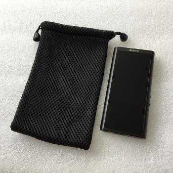 適用索尼ZX300A ZX505 蘋果ipod 透氣散熱網袋手機MP3通用收納袋